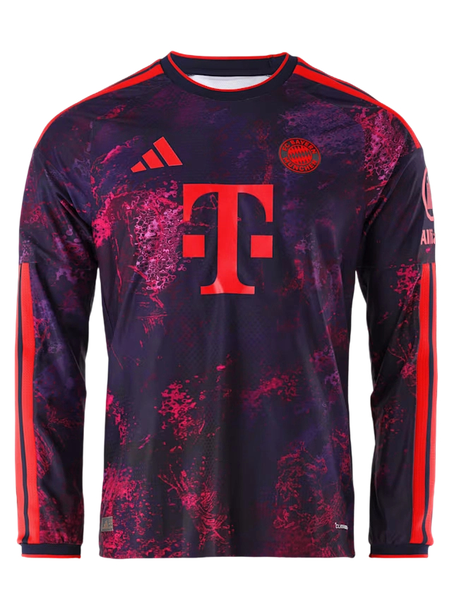 Terza maglia a maniche lunghe Bayern Monaco 2026/27 da uomo