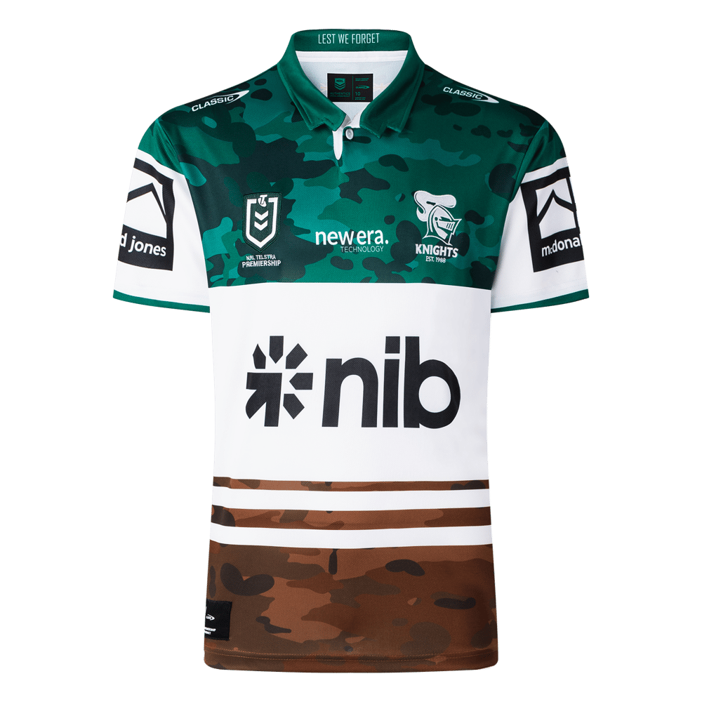Women's Newcastle Knights "NEWCASTLE'S OWN" 2025 Anzac Round Shirt