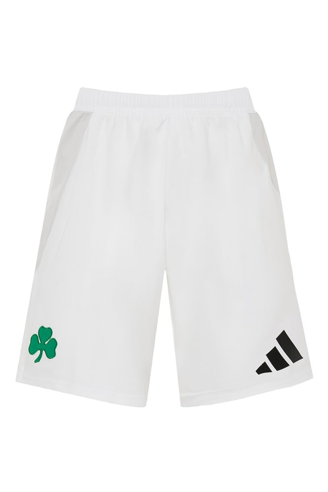 Women's Panathinaikos FC 2024/25 Third Friendly Games Shorts - White