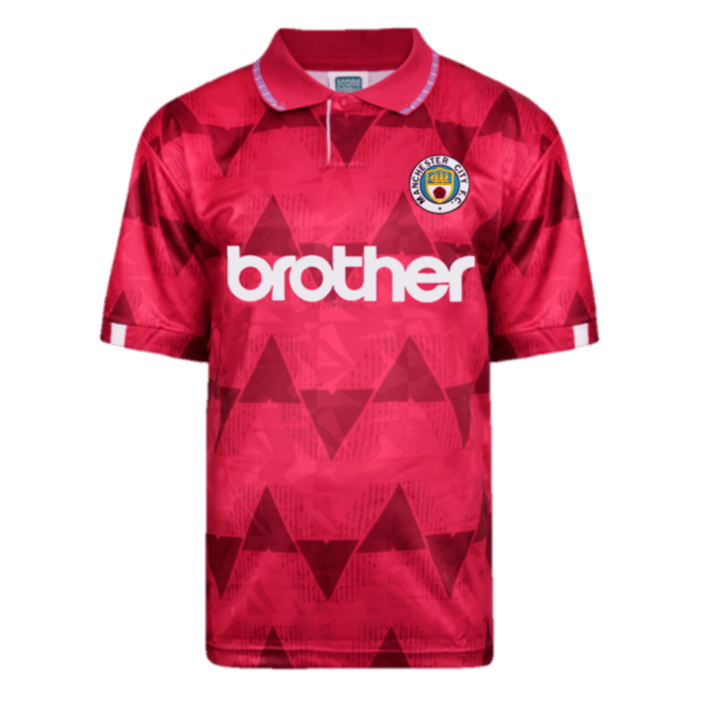 Maillot Rétro Extérieur Homme Manchester City 1989