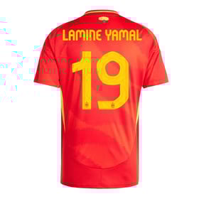 LAMINE YAMAL #19 Spanien Heimtrikot EURO 2024