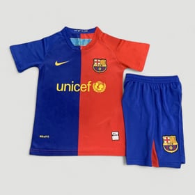 Kinder FC Barcelona 2008/09 Heimtrikot