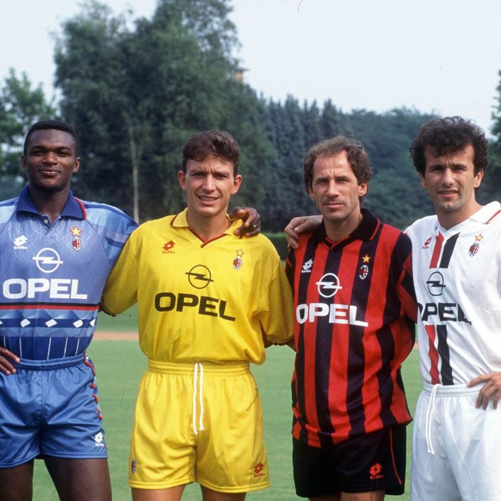 Milan 1995/96 Heimtrikot