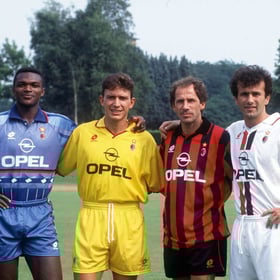 Milan 1995/96 Heimtrikot