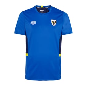 Herren AFC Wimbledon 2024/25 Drittes Authentisches Training Shirt - Blau