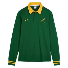 Women's South Africa Springboks 2026/27 Home Heritage Long Sleeve Shirt