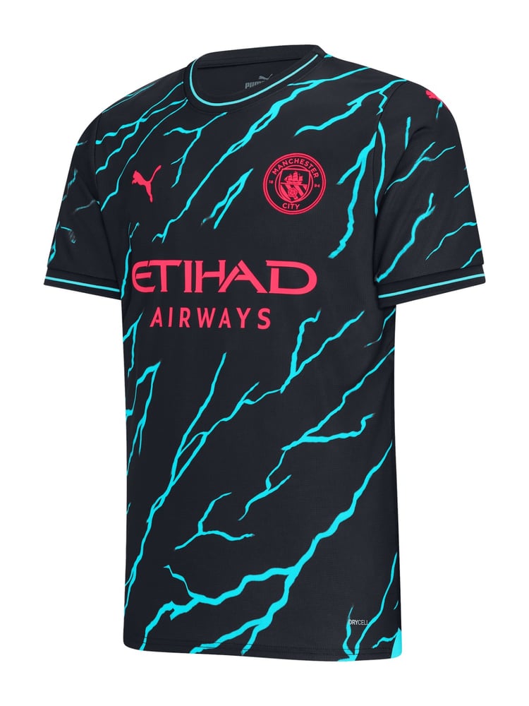 Herren Manchester City 2023/24 Drittes Trikot