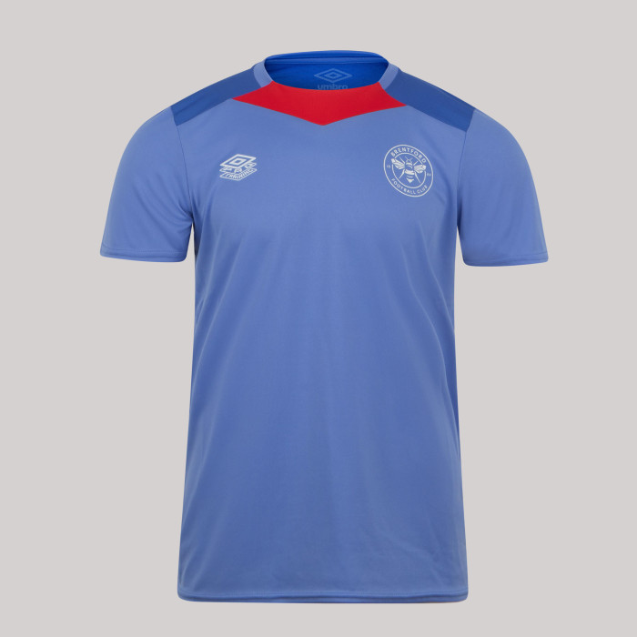 Kid's Brentford 2024/25 Third Authentic Premier Training Shirt -Blue