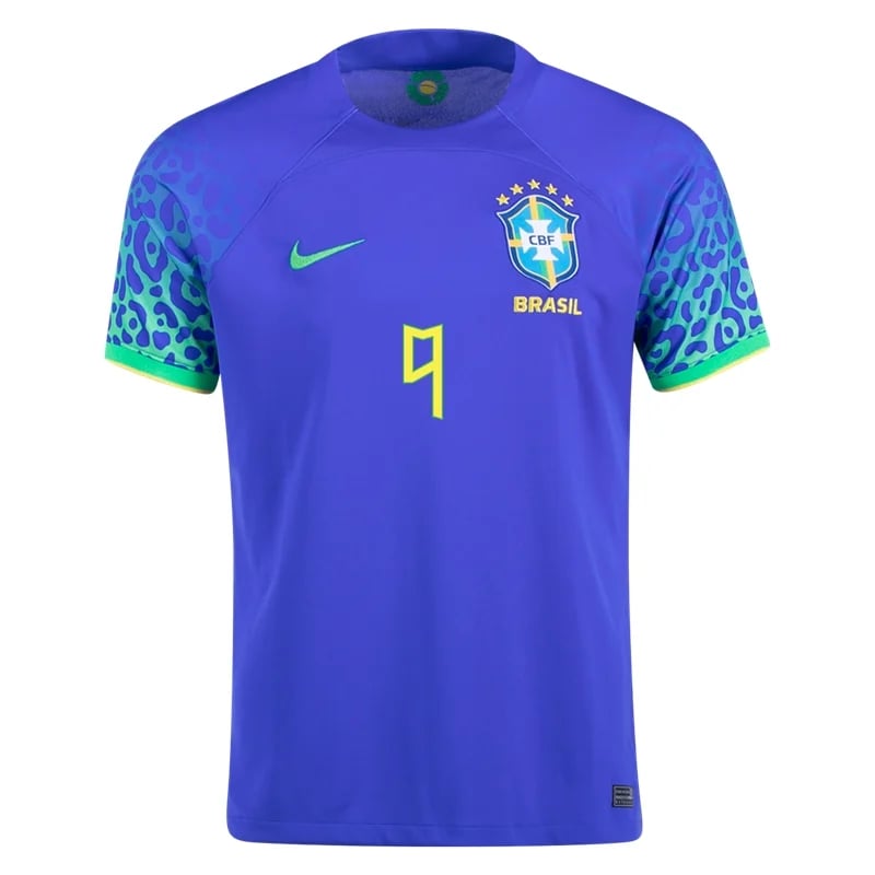 Richarlison #9 Brasilien Auswärtstrikot Weltmeisterschaft 2022