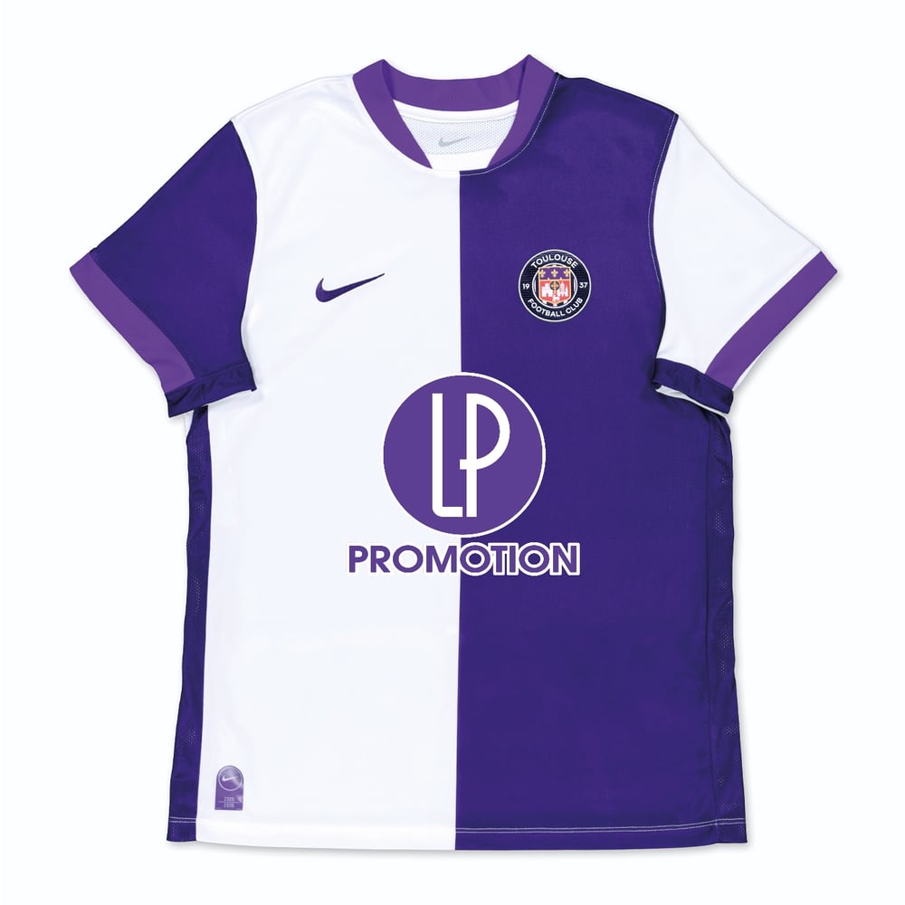 Damen Toulouse FC 2025/26 Heimtrikot mit Sponsor
