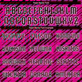 Custom Soccer Jersey Pink Uniform Sublimation Black-White