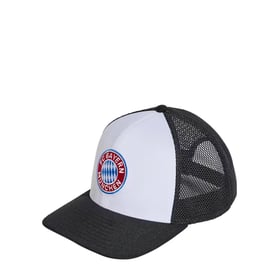 Bayern München Logo Trucker Kappe - Schwarz