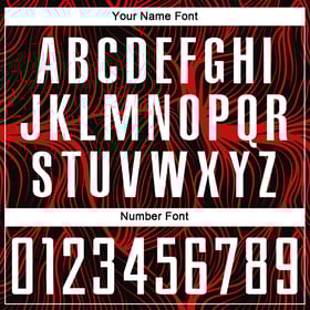 Uniform White-Red Black Jersey Sublimation Custom Soccer