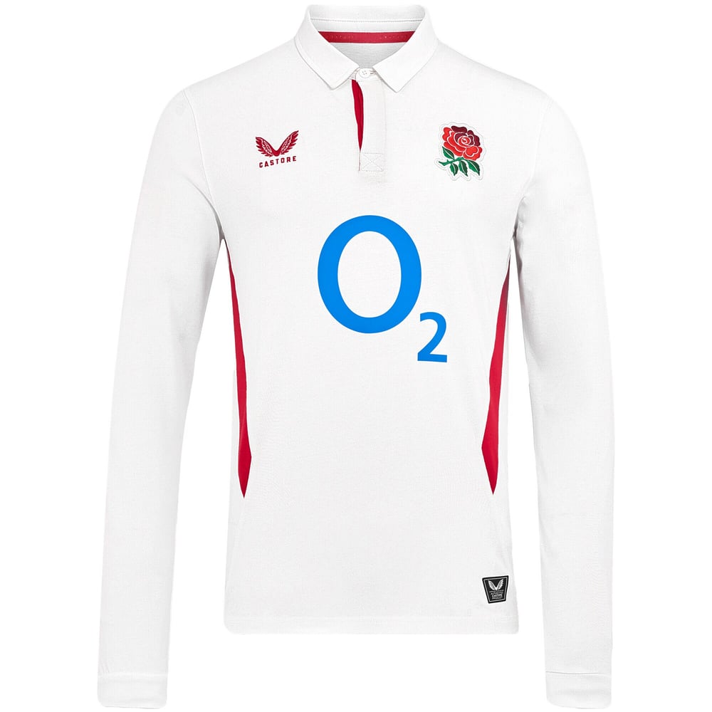Men's England Rugby 2025/26 Home Classic Long Sleeve Shirt