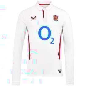 Men's England Rugby 2025/26 Home Classic Long Sleeve Shirt