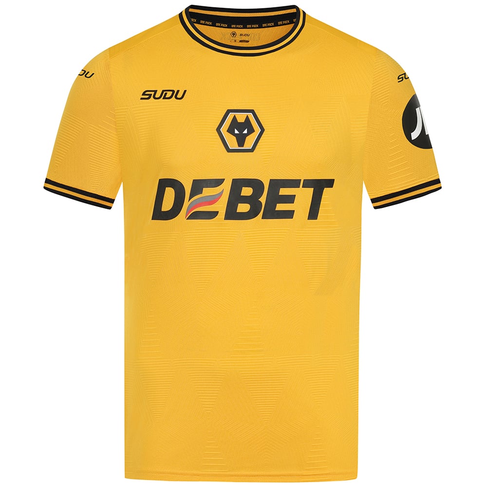Herren Wolverhampton Wanderers 2024/25 Heim Authentisches Trikot