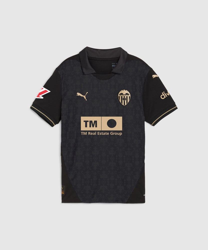 Damen Valencia CF 2024/25 Auswärts Authentisches Trikot