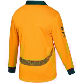 Kid's Australian Wallabies 2025 Home Long Sleeve Shirt