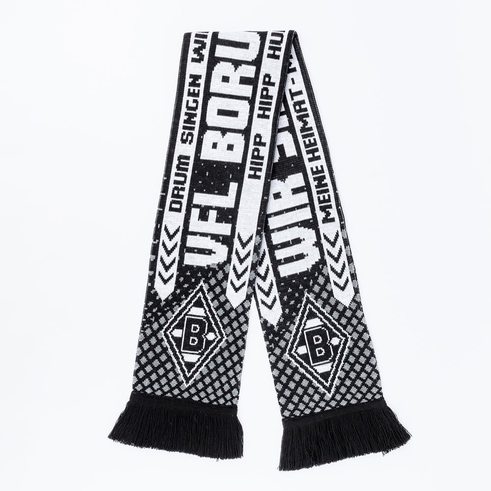 Borussia Mönchengladbach Fan Scarf - Black