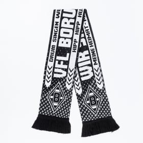 Borussia Mönchengladbach Fan Scarf - Black