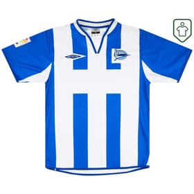 Uomo Maglia retro casa Alaves 2005/06
