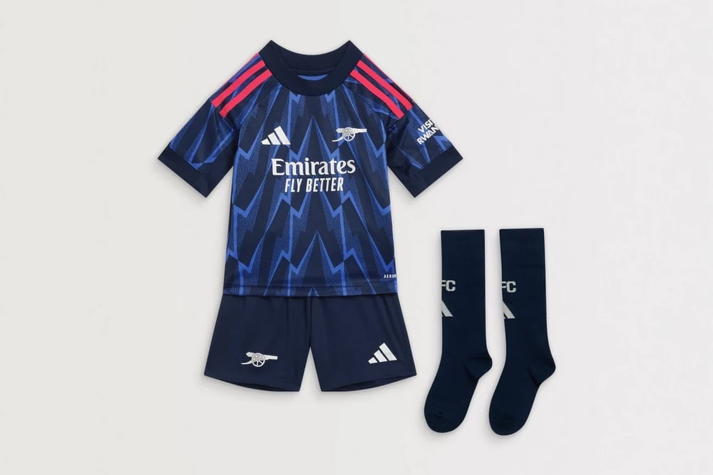 Kid's Arsenal 2025/26 Away Kit