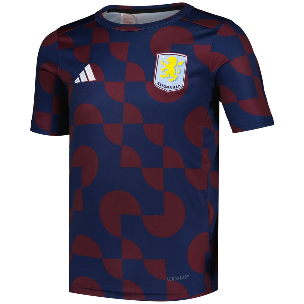Kinder Aston Villa 2024/25 Dritttrikot Pre Match
