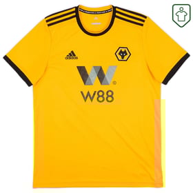 Men's Wolverhampton Wanderers 2018/19 Home Retro Shirt Neves #8