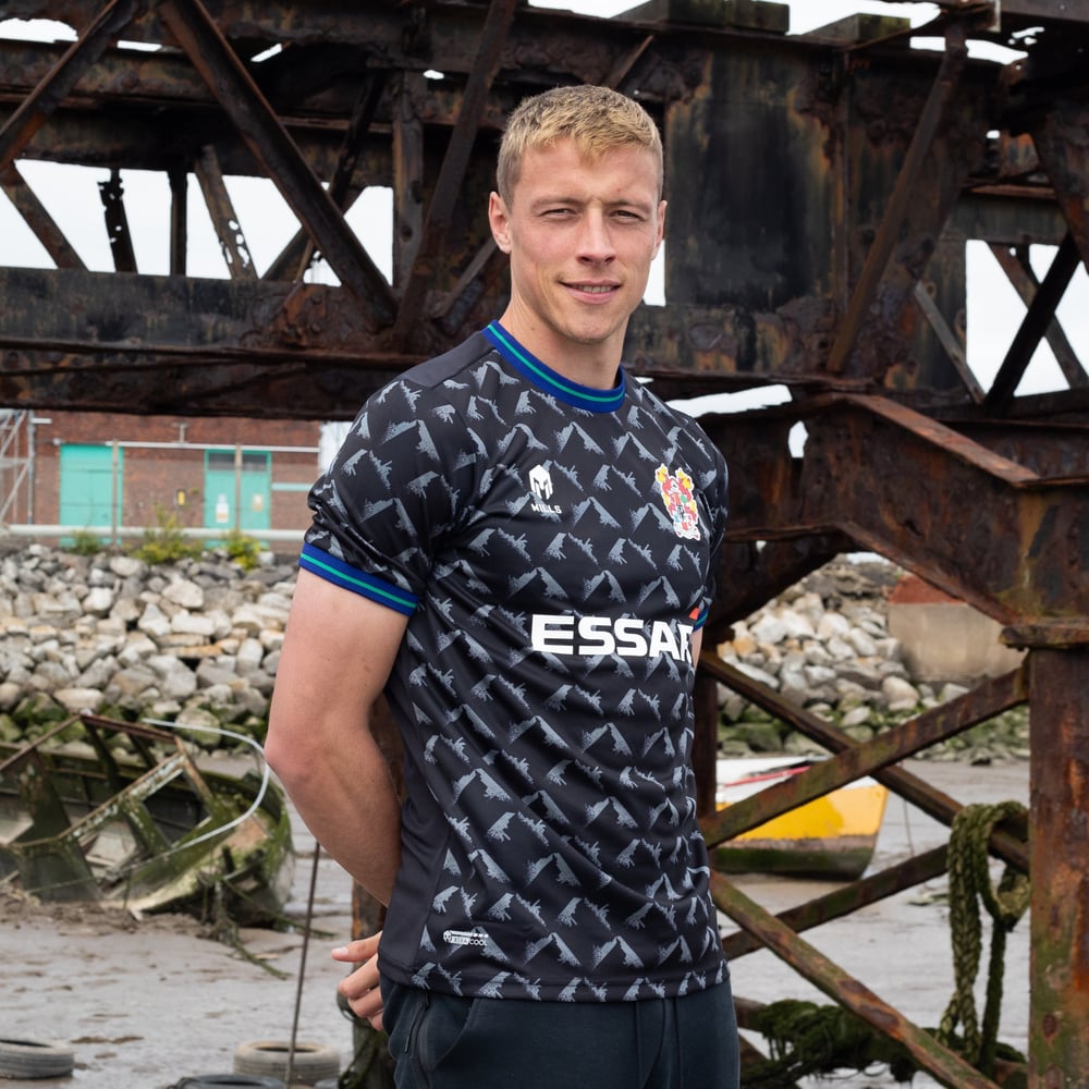 Herren Tranmere Rovers 2024/25 Drittes Shirt