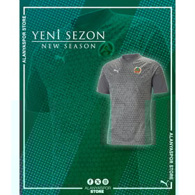 Men's Alanyaspor 2024/25 Third Authentic Training Shirt - Dark Gray