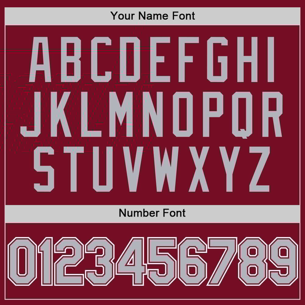 Gray-White Crimson Sleeveless Baseball Custom Jersey Authentic