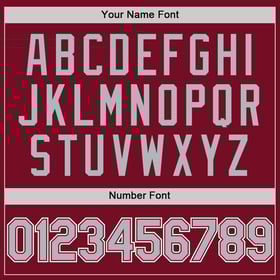 Gray-White Crimson Sleeveless Baseball Custom Jersey Authentic