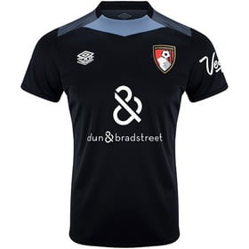 Herren AFC Bournemouth 2024/25 Dritttrikot Training Authentic - Schwarz
