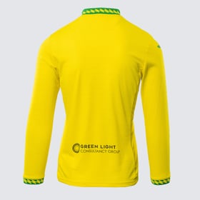 Damen Norwich City 2025/26 Heimtrikot Langarm