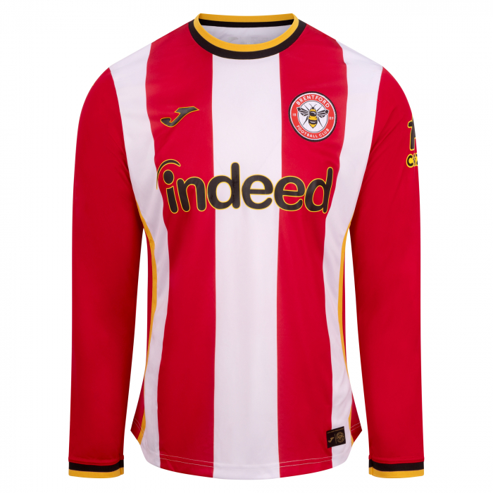 Kid's Brentford 2026/27 Home Long Sleeve Shirt