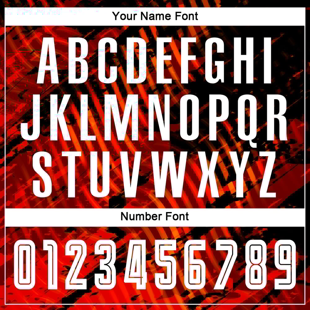 Jersey Red Custom Sublimation White-Black Soccer Uniform