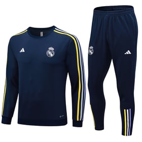 Real Madrid Lange Ärmel-Trainingsanzug 23/24 MEN594