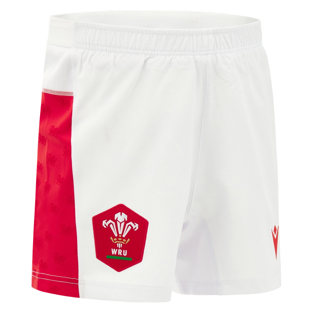 Kid's Wales Rugby 2026/27 Home Shorts