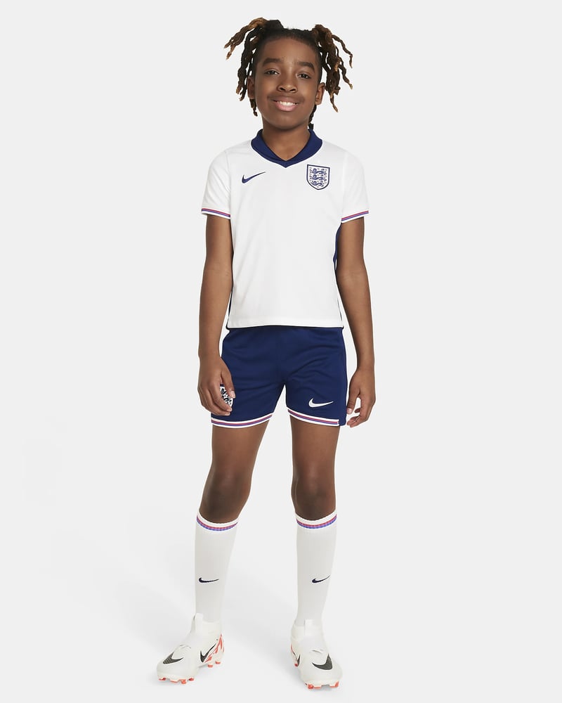 Kinder England Heimtrikot+Kurze Hosen EURO 2024