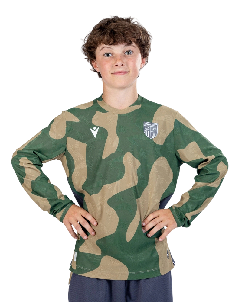 Maillot extérieur manches longues Stoke City 2026/27 Enfant