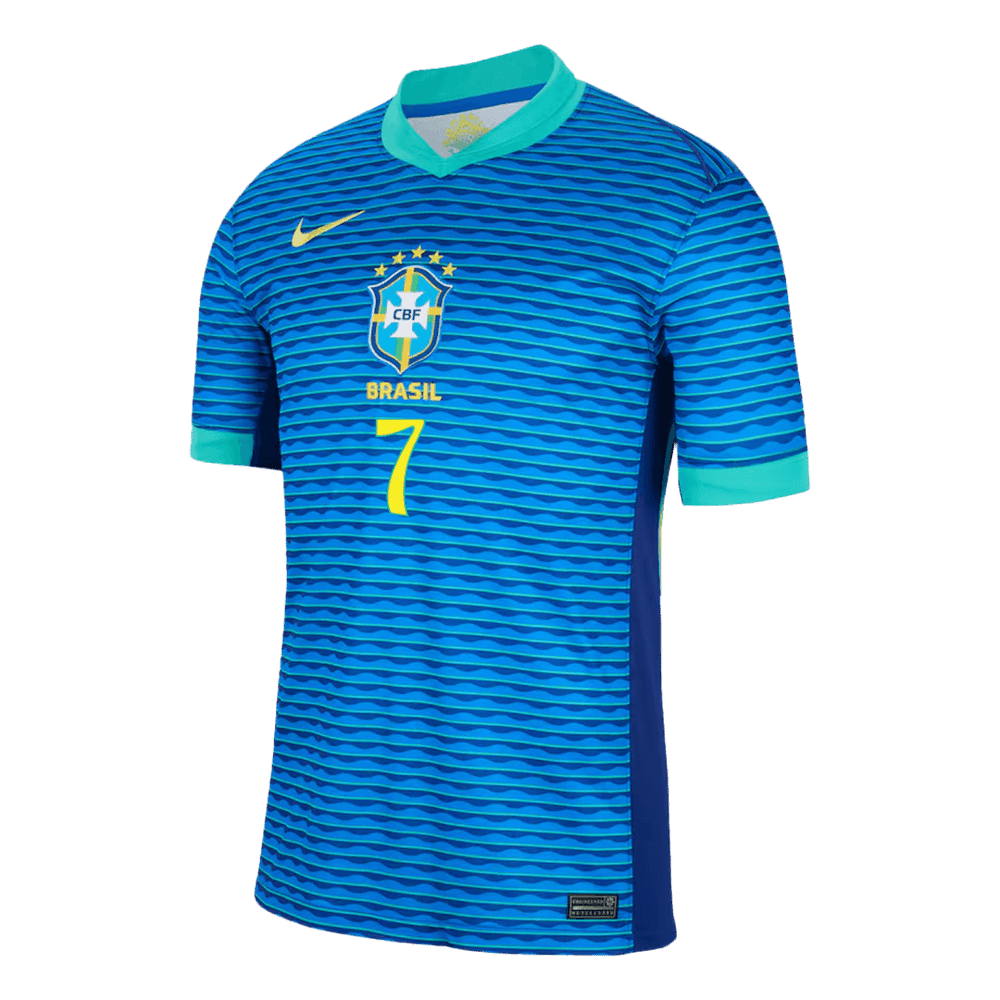 VINI JR. #7 Brasilien Auswärtstrikot Copa America 2024