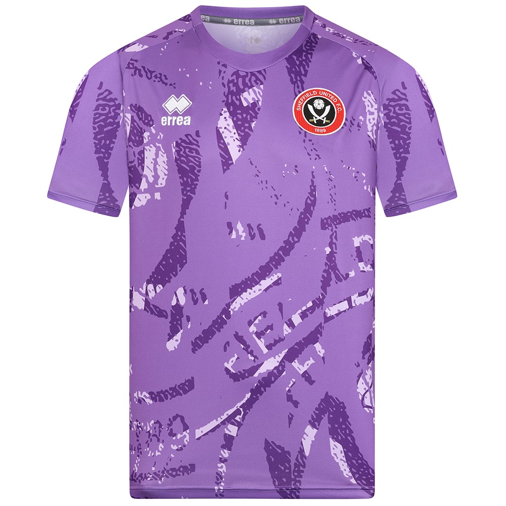 Damen Sheffield United 2025/26 Drittes Aufwärmtrikot - Lila