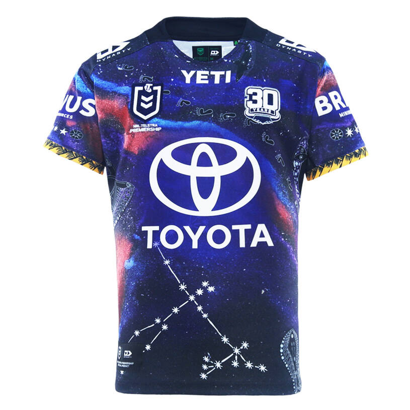 Kid's North Queensland Cowboys 2025 Indigenous Shirt