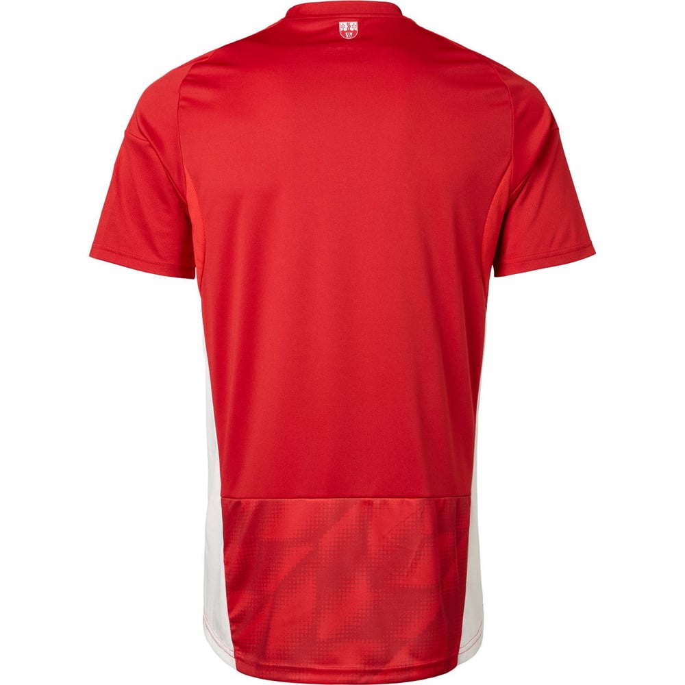 Kid's Vejle BK 2025/26 Home Shirt VESTJYSK BANK