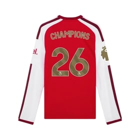 Maillot Arsenal Champion de Premier League Manches Longues Homme #26