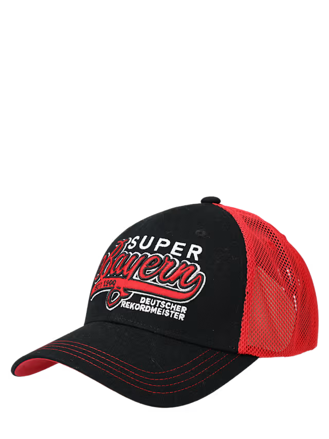 Bayern Munich Trucker Super Bayern Cap - Black
