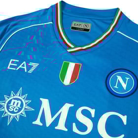 Kinder Neapel 2023/24 Heim Trikot
