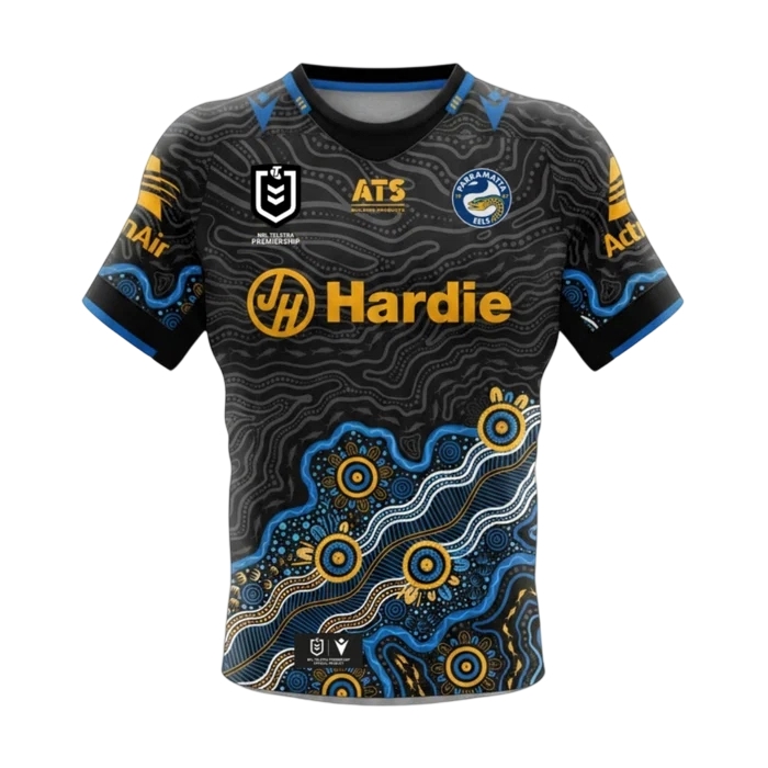 Kid's Parramatta Eels 2026 Third Indigenous Round Shirt