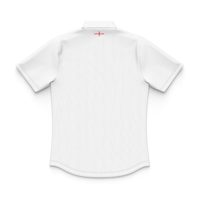Kid's England Rugby 2024/25 Home Polo Shirt