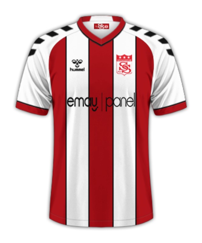 Kinder Sivasspor 2024/25 Heimtrikot